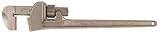 Ampco Safety Tools W-212 Bronze Pipe Wrench, Non-Sparking, Non-Magnetic, Corrosion Resistant, 14" OA