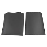 uxcell 完成したサンディング　絵画ニス研磨紙やすり　シリコンカーバイド　600Cw　10個セット