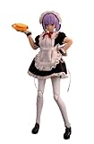 童友社 御模道(イースタンモデル) ATKガール メイド服+専用素体セット 1/12スケール プラモデル 成型色