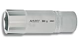 HAZET(ハゼット) ディープソケット 6角 900LG-16 二面幅:16×差込角:12.7×全長:85mm 1個