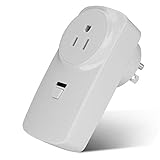 VBESTLIFE　ミニスマートコンセント　無線LANスマートプラグ　90-250V 16A　遠隔操作　APPコントロール機能　電気スイッチコントロール　 Alexa/Google Home 適用(U