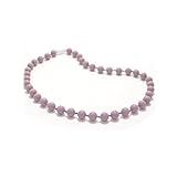 Bitey Beads Classic Silicone Teething Nursing Breastfeeding Chewable Necklace (Lavender) by Bitey Be