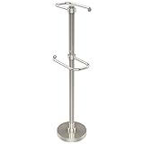 Allied真鍮ts-26g-pni Free Standing 2つRoll Toilet Tissueスタンド、