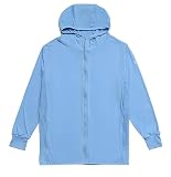 [Lipropp] ラッシュガード メンズ 水着 長袖サックスブルー/3L