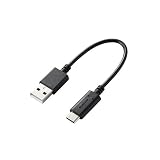 (11個まとめ売り) エレコム スマートフォン用USBケーブル USB2.0準拠(A-C) 0.1m ブラック MPA-AC01BK