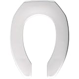 Church 255 000 Open Front Plastic Toilet Seat, White [並行輸入品]
