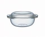 パイレックス　ベーシック　キャセロール　１．１Ｌ　Ｂ６８２Ｔ（蓋付）