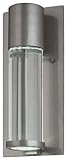 Minka Lavery 72321-247 1 Light Wall Mount in Tinted Silver Finish w/Faceted Eidolon Krysta Glass [並行