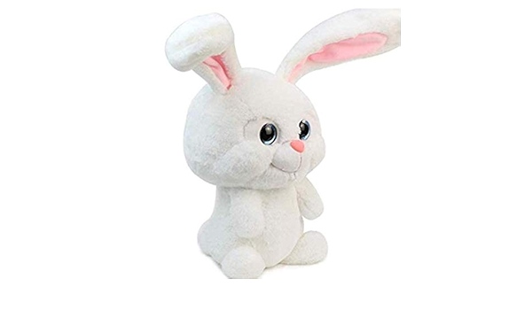 Amazon Co Jp Jsbvm ぬいぐるみスノーボールうさぎぬいぐるみぬいぐるみ高さ30cm耳なしやわらかいおもちゃ おもちゃ