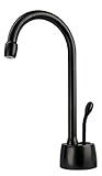 Westbrass D271-12 Velosah Hot Water Dispenser with Single Handle Hot Water Dispenser Faucet, Oil Rub