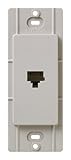 Lutron SC-PJ-TP Satin Colors Phone Jack, Taupe by Lutron [並行輸入品]