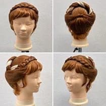 Amazon.co.jp: [66cos] アナと雪の女王風アナ戴冠式・ドレス 