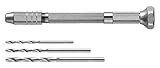 TRUSCO ピンバイス 収納式ドリルセット 3Φ 0.1-3.2mm TPVS3.0S