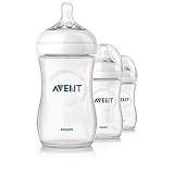 Philips Avent Natural Baby Feeding Bottles 260ml 9oz Triple 3 Pack Scf693/37 by PUNNADA [並行輸入品]