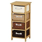 アジアン家具　籐家具　ランドリー　収納BOX　収納ケース　MN-5514NA　木製収納家具