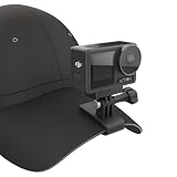 キャップクリップ式マウント、クイックリリースキャップクリップ式マウント、野球帽 クリップ マウント DJI Osmo Action 5 Pro/4/3/2、GoPro Hero 13/12/11/10、AKASOなどほとんどのアクションカメラに対応