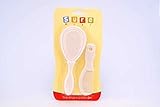 SB03587 Sure Baby Soft And Gentle White Hair Brush And Comb Set by Nightingale Nursing Supplies