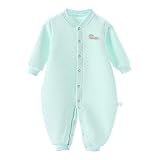 ベビークローラーベビーパジャマ新生児クライミングスーツロングスリーブ服 - 秋と冬 赤ちゃん 暖かい ワンピース 服 0-1歳の子供のためのコットンロンパー Zhhyltt
