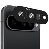 Jurqqer for いGoogle Pixel 10 カメラ保護 全面保護 9H強化ガラス 防指紋 超高清 防傷 アルミ合金 レンズカバー 耐衝撃 露出オーバー防止 - for Google Pixel 10専用 ブラック