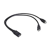 Type C - Type C メス - 2 オス スプリッタ ケーブル 2 台の Type C デバイスを同時に接続および充電