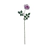 ミシェルローズ(ラベンダー)【造花・アートフラワー】