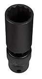 Sunex 314mzud 3/8-Inch Drive 14-Mm 12-Point Metric Universal Socket [並行輸入品]