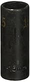 SK Hand Tool 31075 0.25 in. Drive 6Pt.Deep Metric Impact Socket, 1 5 mm.