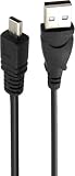 交換USBカメラデータ転送ケーブルUC-E6、UC-E17、UC-E23充電ケーブルと互換性がありニコン SLR デジタルスピーゲルレフレックスカメラ D3300 D3200 D7200 D750 と Coolpix A10 S3700 S6500 （1 M）