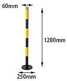 やわらかゴムポール　120ｃｍ　【4個セット】　カーボーイ／トラスコ中山