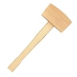 Flameer 高品質 木槌 ハンマー 木工工具 ノック 彫刻 マレット ブナ材 全2サイズ選択 - 130mm