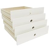 Rack Luck(ラックラック) システム引出し4段 ホワイトスワン RL-4DW