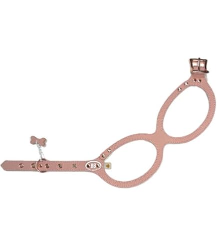 Amazon | バディーベルトハーネス・ピンク4号・ペブルグレインレザー