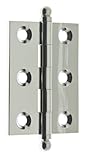 プロフェッショナルグレード品質純正ソリッド真鍮2 " x 1 – 1 / 2 "キャビネットヒンジby IDH (ペアでの販売) 82015-026 1