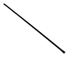 日中製作所 のれん棒 ブラック NO-8