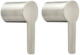 Delta Faucet H261SS Compel Two Metal Lever Widespread Handle Kit, Stainless by DELTA FAUCET