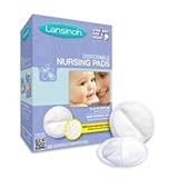米国売上#1使い捨て母乳パッド Lansinoh 1パック60枚入り(x2) #1 Selling Lansinoh Stay Dry Disposable Nursing Pads, 60 Coun