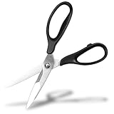 SEKIJAPAN V.ROAD キッチンハサミ 多機能 万能ハサミ ステンレス刃 赤 PPソフトハンドル 肉 野菜