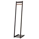 Ｌ型 天然木ハンガーラック (30cm)