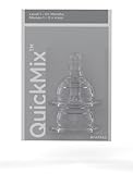 QuickMix Clear Nipples, Level 1, 2 Count by QuickMix