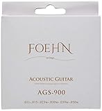 FOEHN AGS-900 Acoustic Guitar Strings Custom Light 80/20 Bronze アコースティックギター弦 11-50