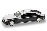 マイクロシティ Micro City 1/87 マイバッハ 62S メルセデスベンツ ブラック/シルバー HOスケール ミニカー