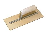 Kraft Tool PL658 Square End Plexi-Plastic Trowel with Camel Back Wood Handle, 11 x 4-1/2-Inch [並行輸入品