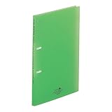 リヒトラブ リングファイル 10冊入 A4 2穴 薄型タイプ 黄緑 F5000-6_10