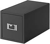 like-it 収納ケース グレー 約幅17.3×奥行35×高さ18.2cm CDファイルユニット Life Module LM-30