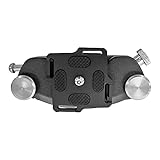 カメラホルダー クイックリリース デジカメ 一眼レフ ミラーレス一眼 ミラーレス デジタルカメラ カメラ カメラクリップ ホルダー カメラキャプチャー 腰ベルト リュック 登山 野鳥 キャンプ アウトドア 銀 シルバー