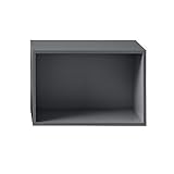 muuto（ムート）/ STACKED（スタックド） バックボード Lサイズ/ シェルフ (ダークグレー)