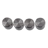 ネジ止めするためのスペーサ，SODIAL(R) ガラス/ミラー/爪に対してネジ止めするスペーサ、ステンレス鋼、シルバー、4個