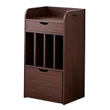 ランドセルラック スヴニール ワゴンタイプ ダークブラウン 収納 ランドセル置き フック付き お片付けラック #9815307
