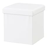 AZUMAYA ボックススツール 正方形 LFS-811WH