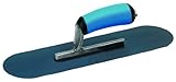 QLT By MARSHALLTOWN PT164BR 16-Inch x 4 1/2-Inch Blue Steel Pool Trowel-Soft Grip Handle by Qlt By M
